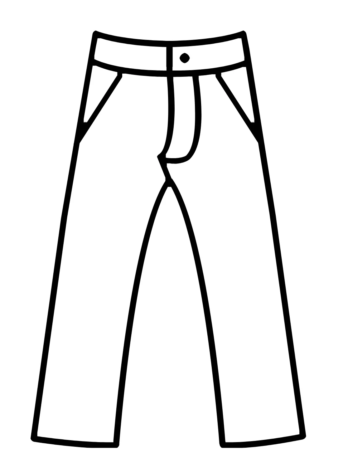 Pants Coloring Pages 41