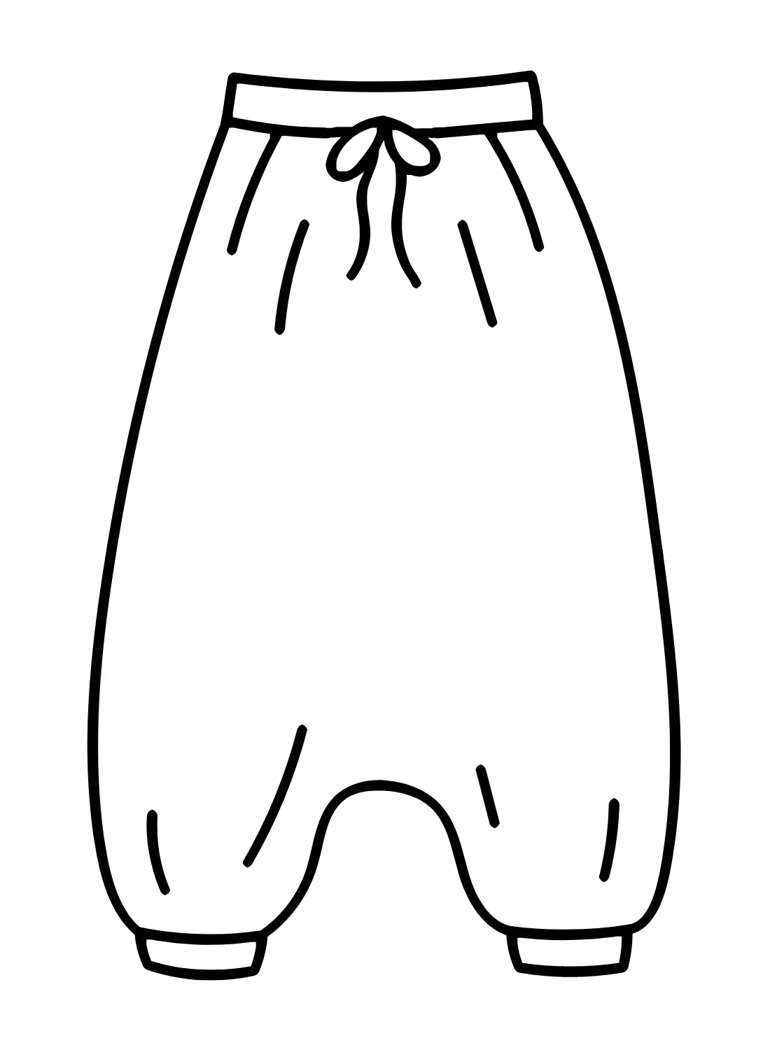 Pants Coloring Pages 9