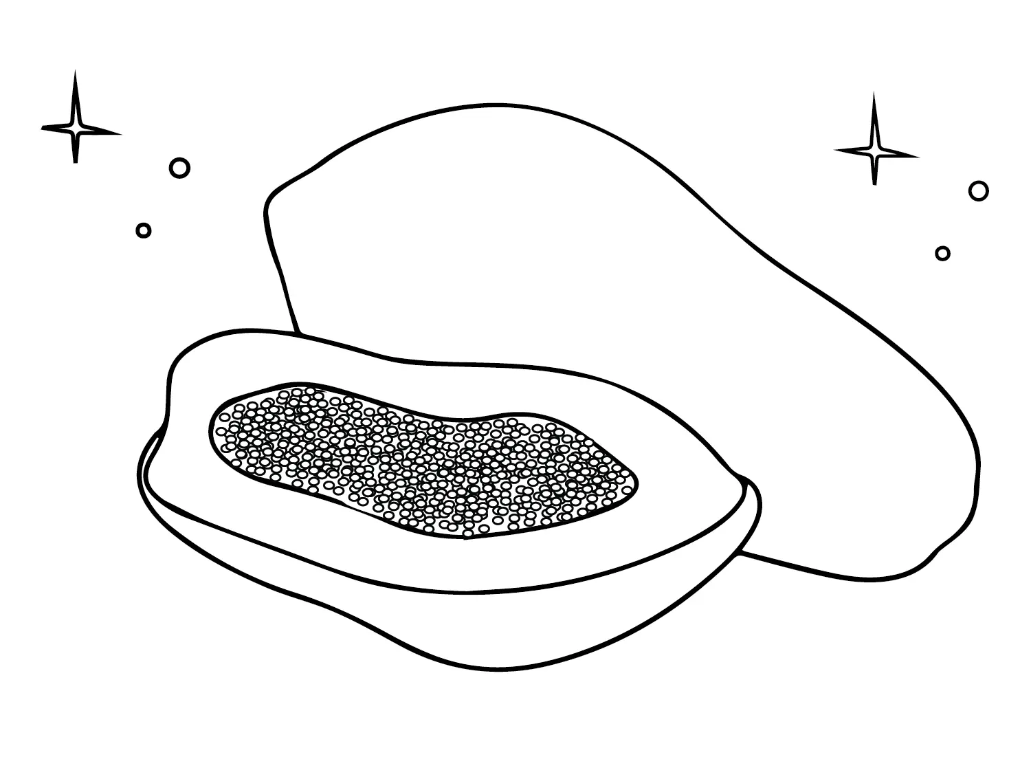 Papaya Coloring Pages 20