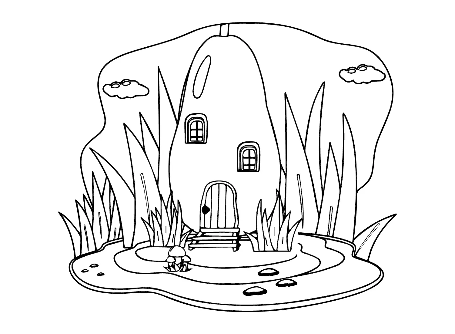 Papaya Coloring Pages 6