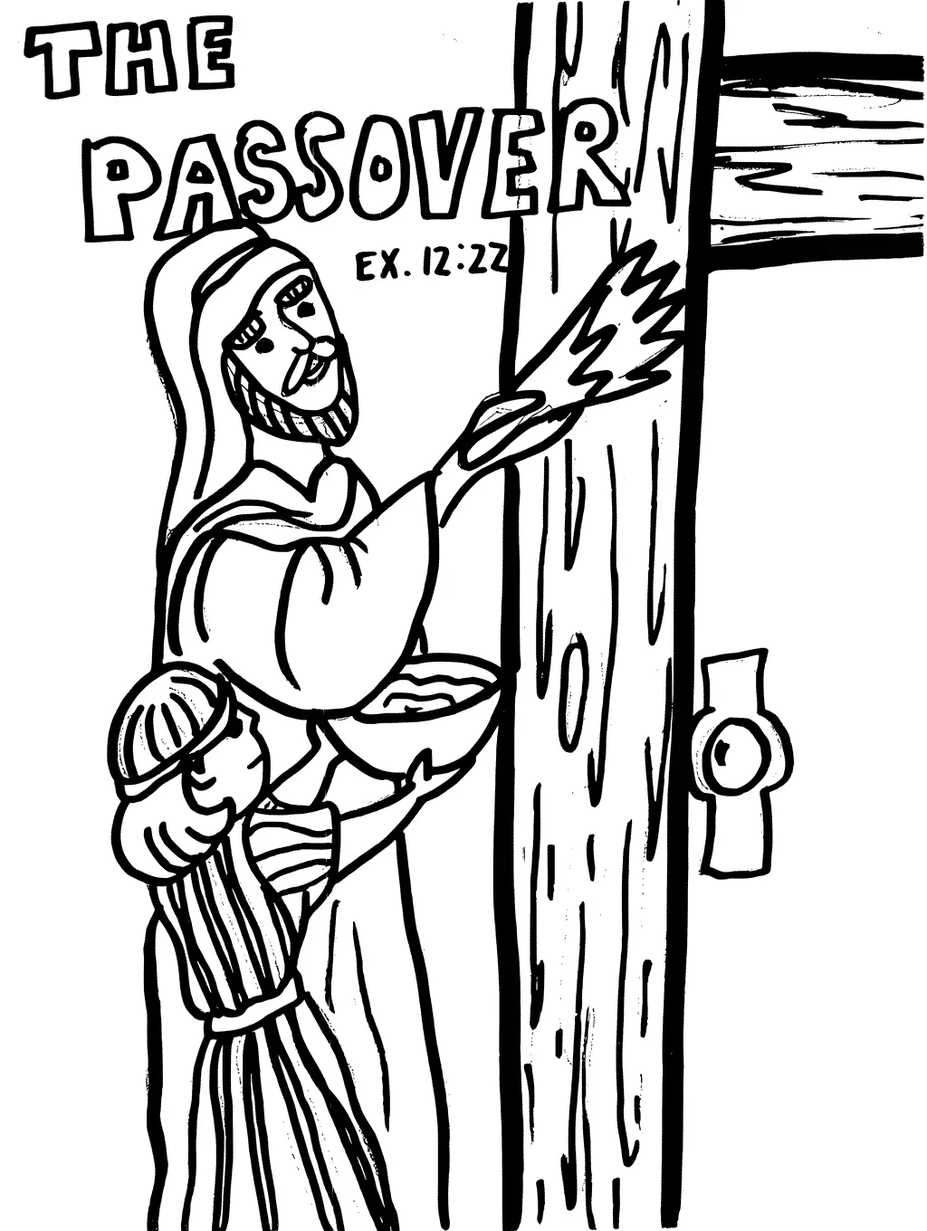 La Pascua Para Colorear 19