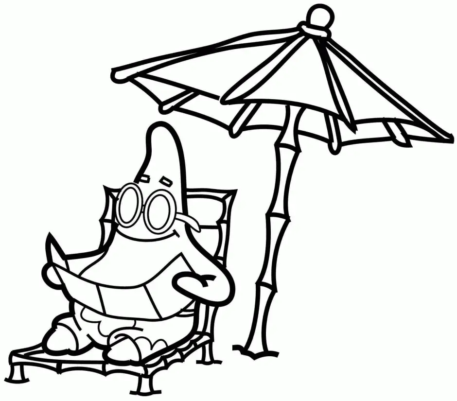 Patrick Star Coloring Pages 13