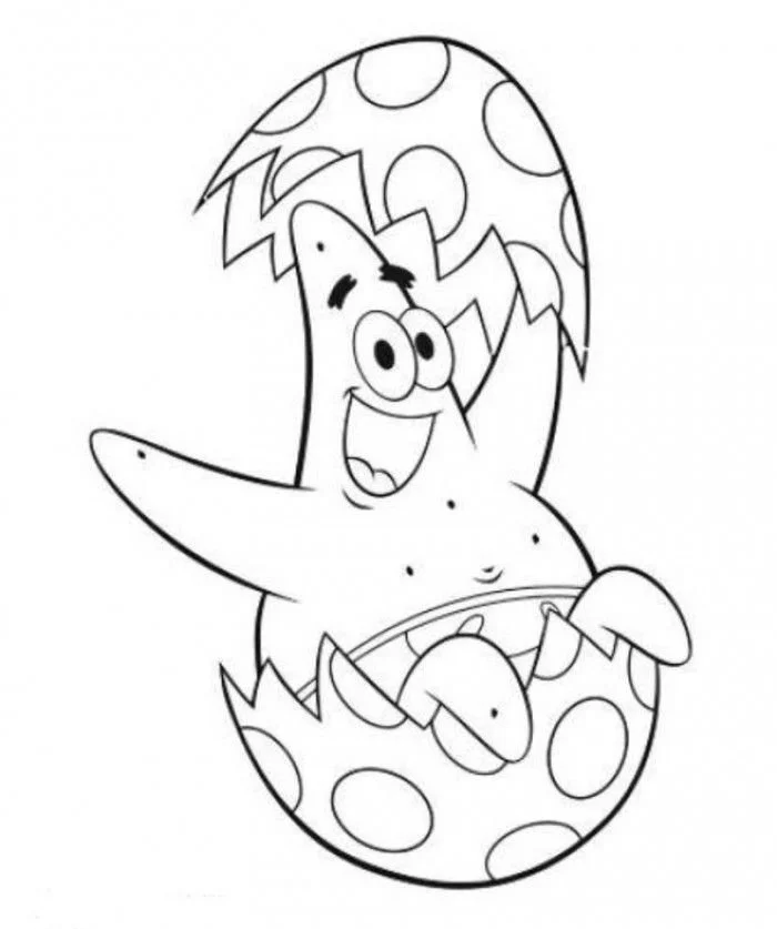 Patrick Star Coloring Pages 2