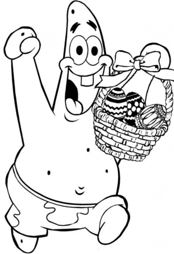 Patrick Star Coloring Pages 5