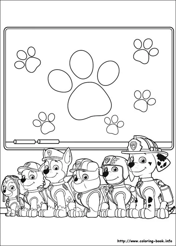 Paw Patrol Coloring Pages 15