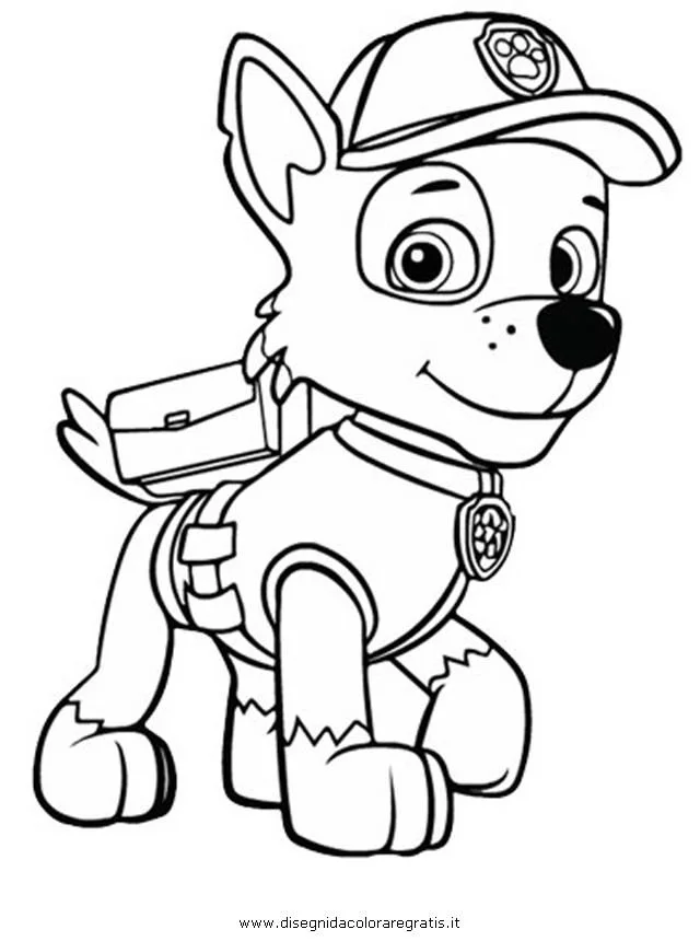 Paw Patrol Coloring Pages 17
