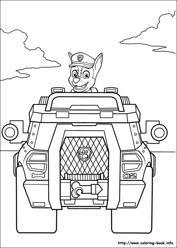 Paw Patrol Coloring Pages 20