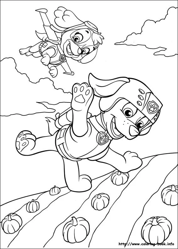 Paw Patrol Coloring Pages 29
