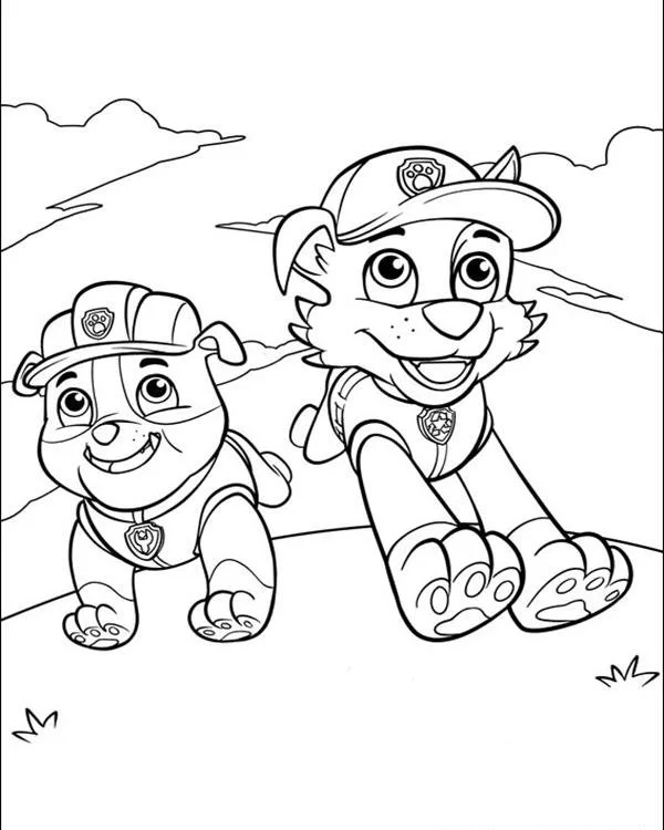 Paw Patrol Coloring Pages 31