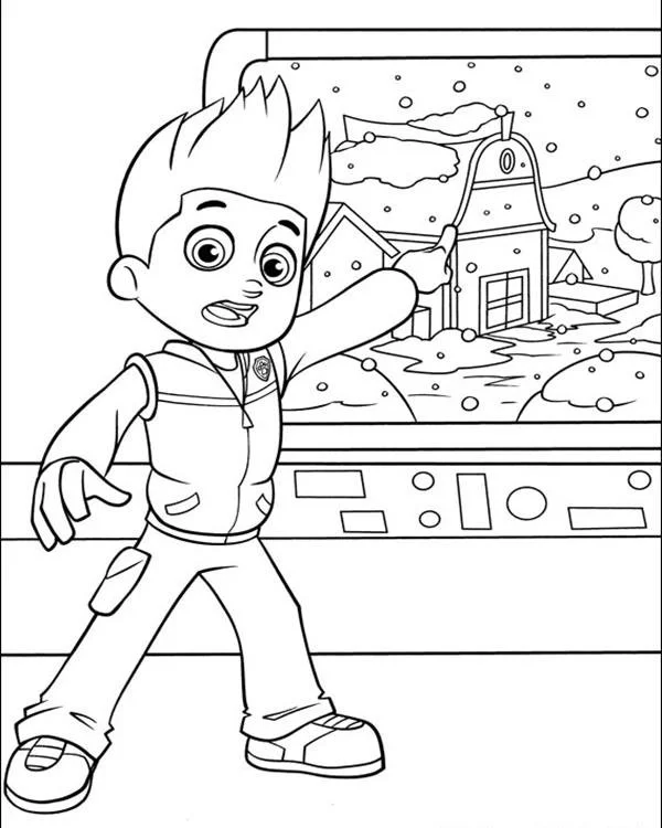 Paw Patrol Coloring Pages 35