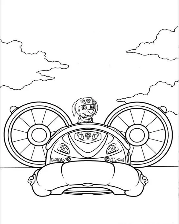 Paw Patrol Coloring Pages 36