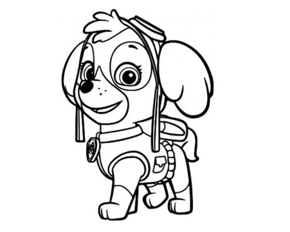 Paw Patrol Coloring Pages 51