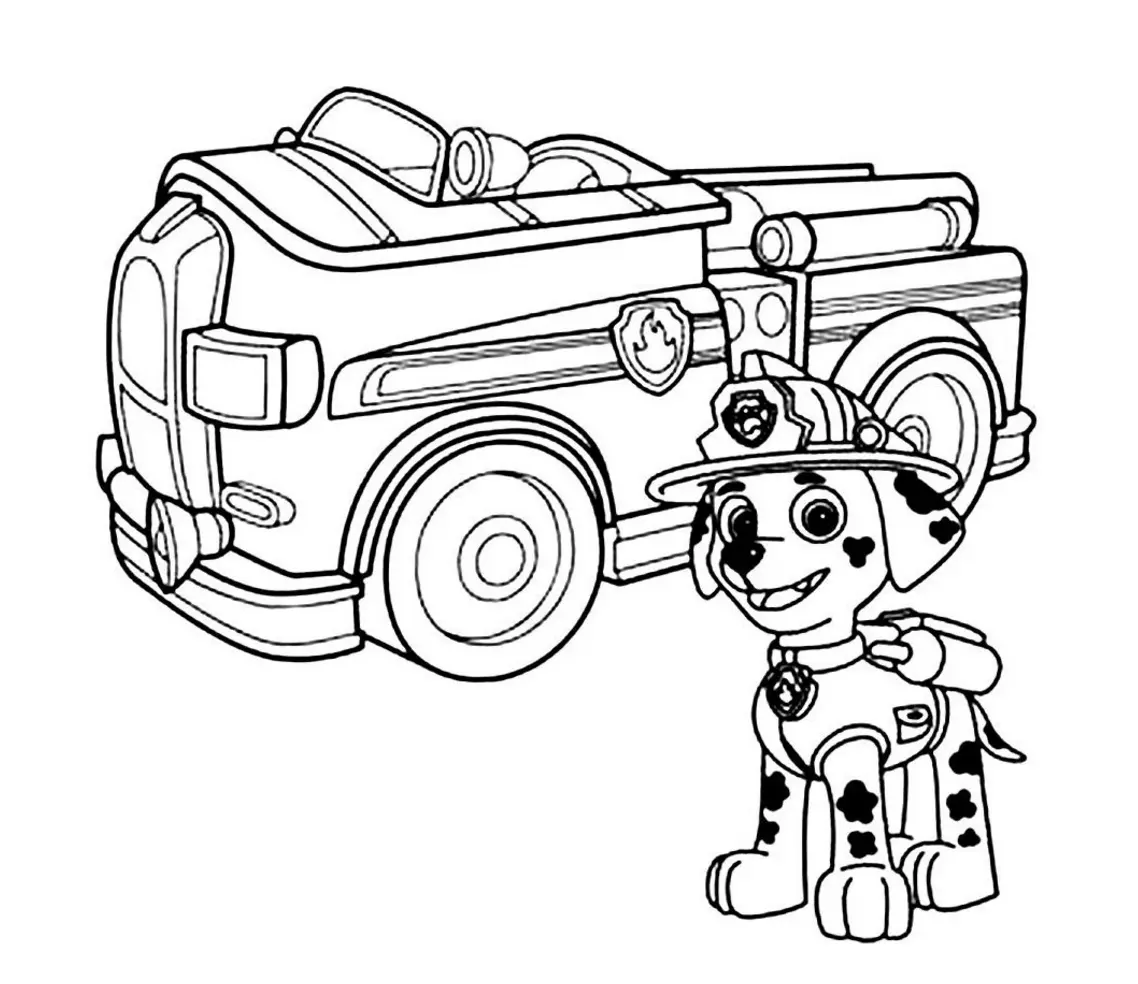 Paw Patrol Coloring Pages 52
