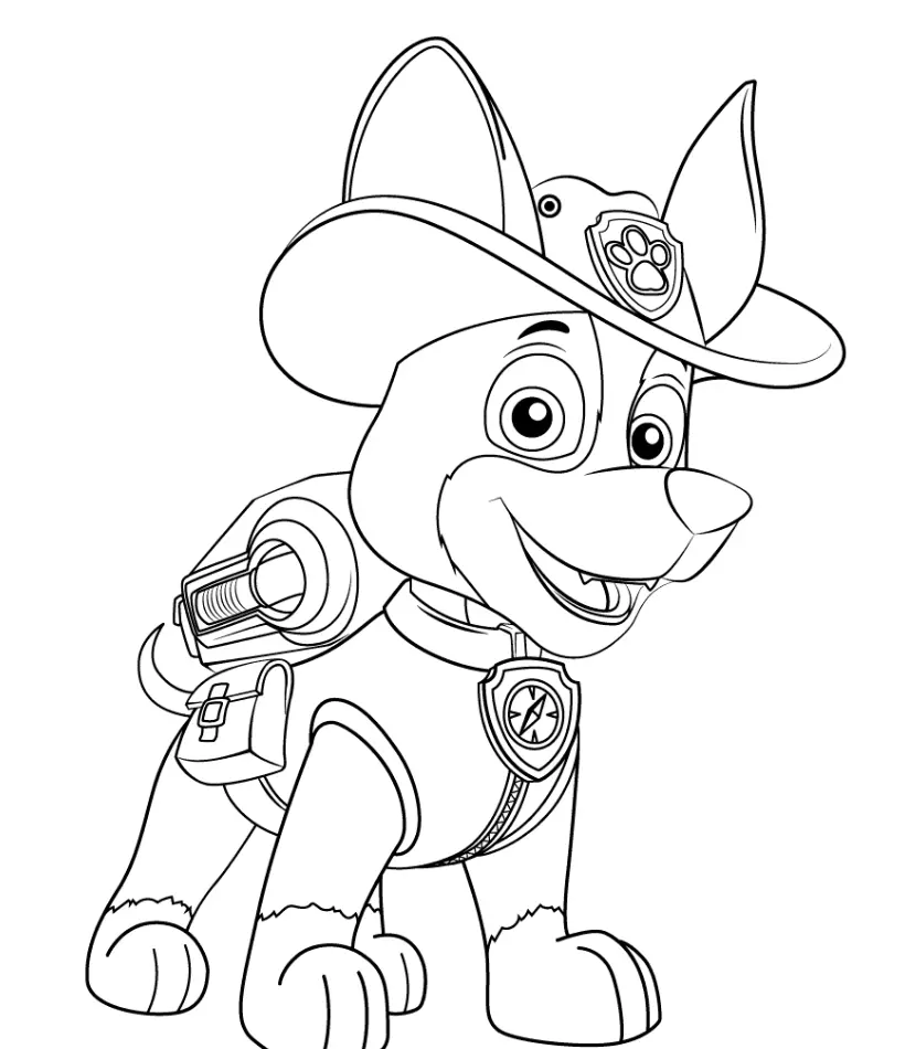 Paw Patrol Coloring Pages 53