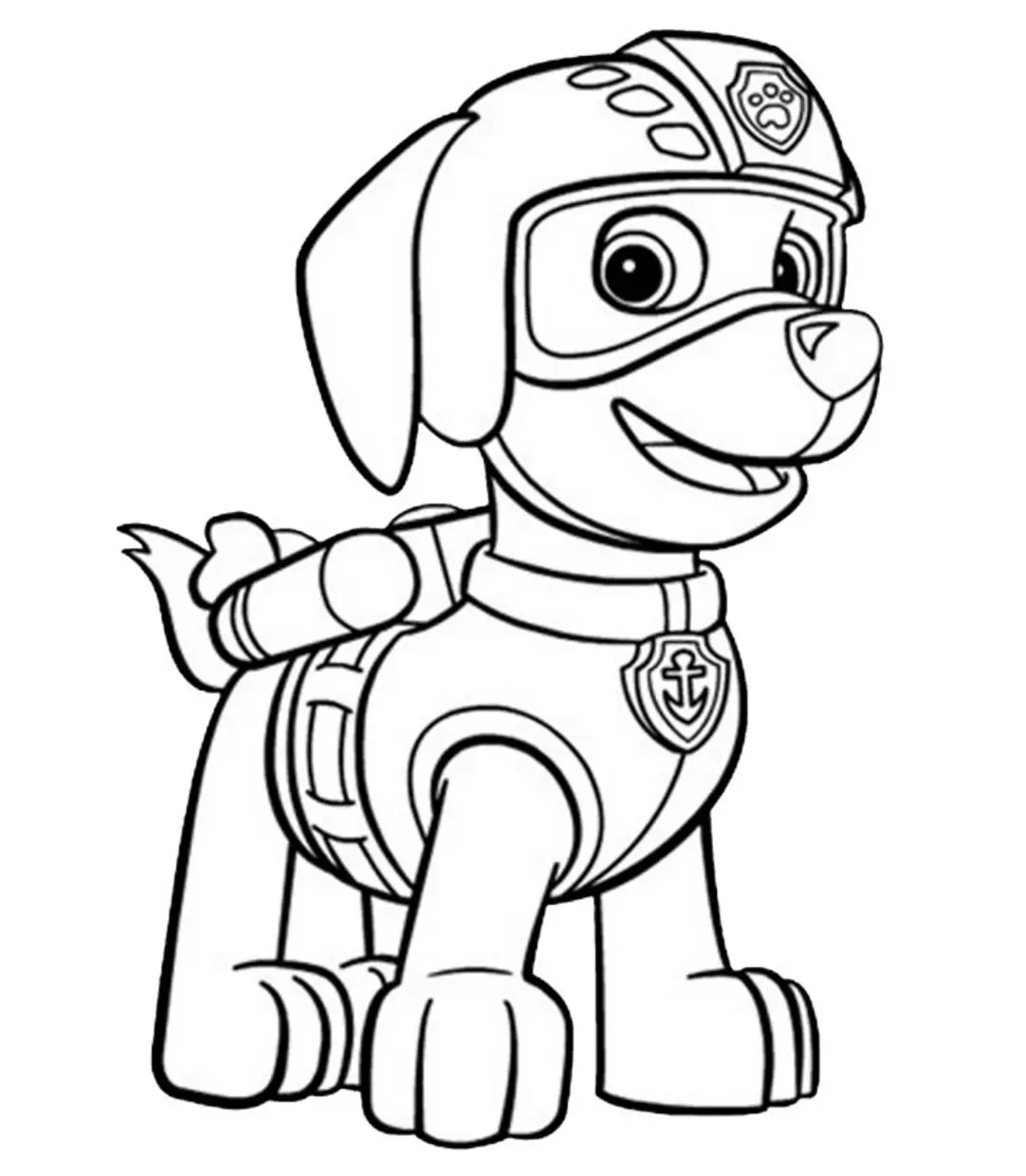 Paw Patrol Coloring Pages 55