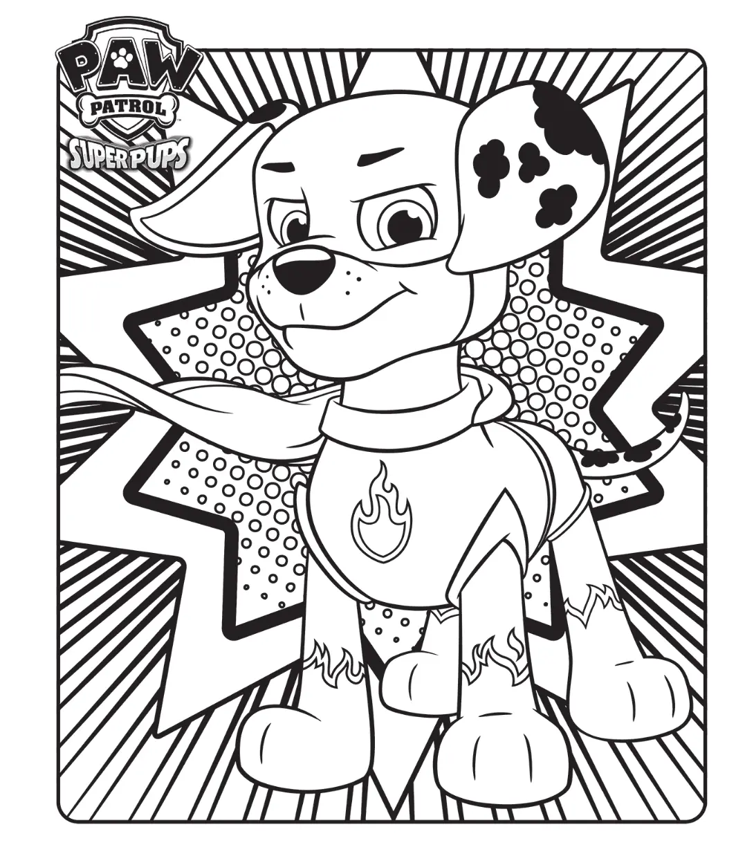 Paw Patrol Coloring Pages 63