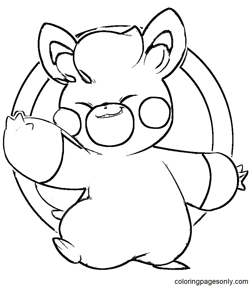 Pawmi Para Colorear 11