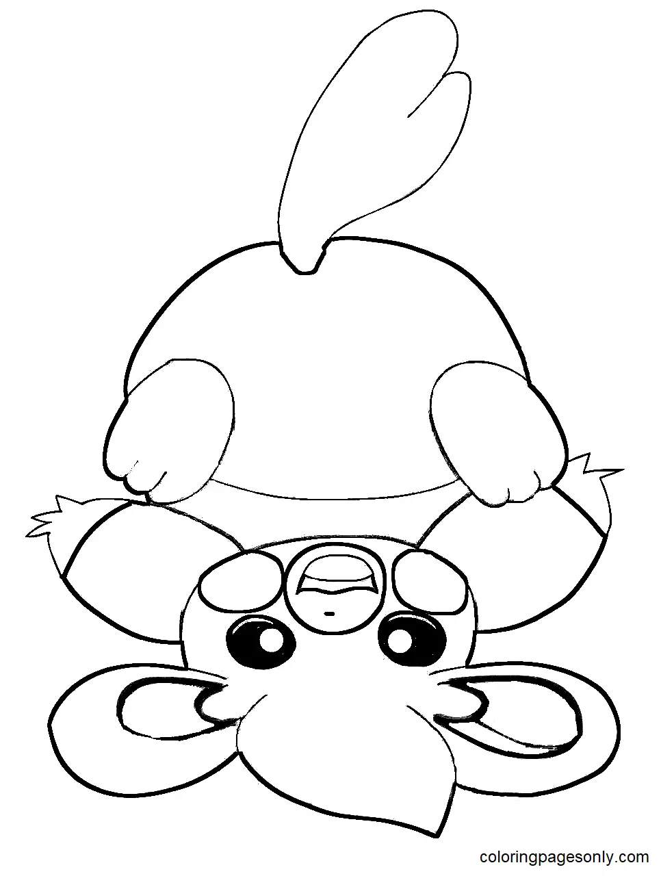 Pawmi Para Colorear 2