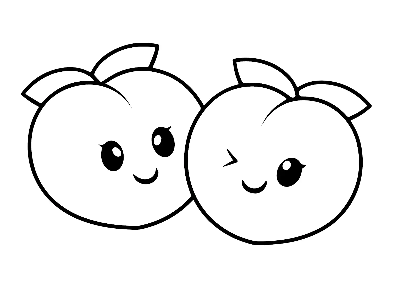 Peaches Coloring Pages 13