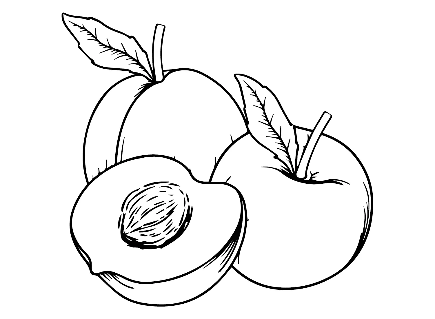 Peaches Coloring Pages 15