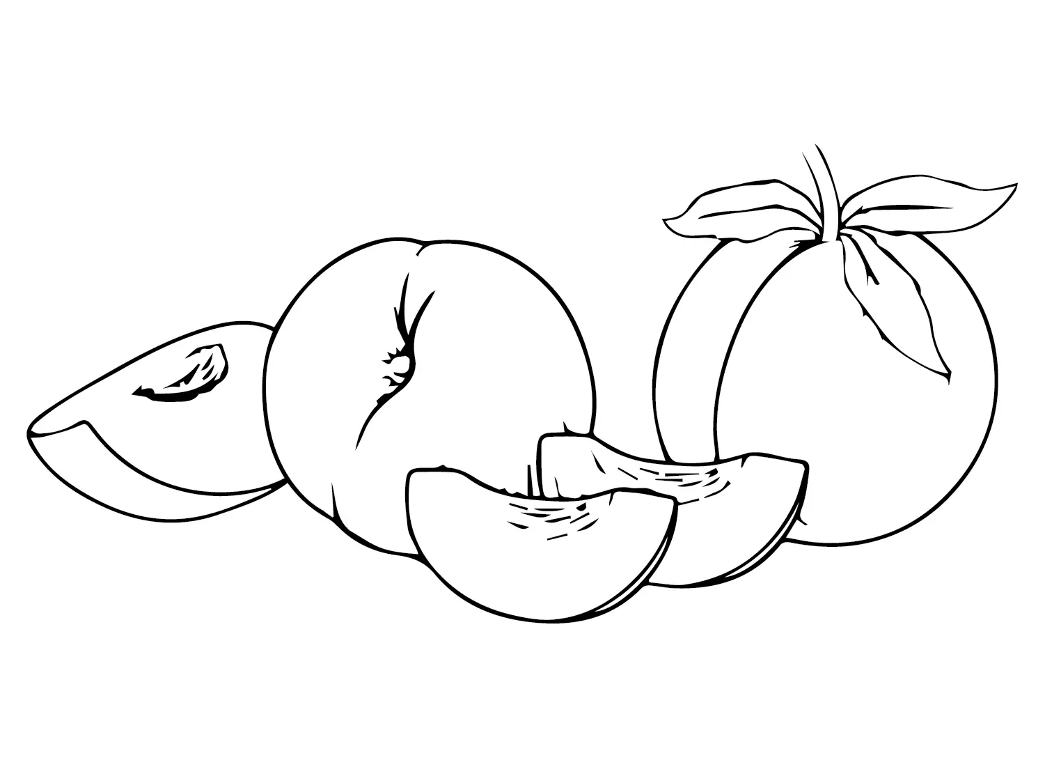 Peaches Coloring Pages 21