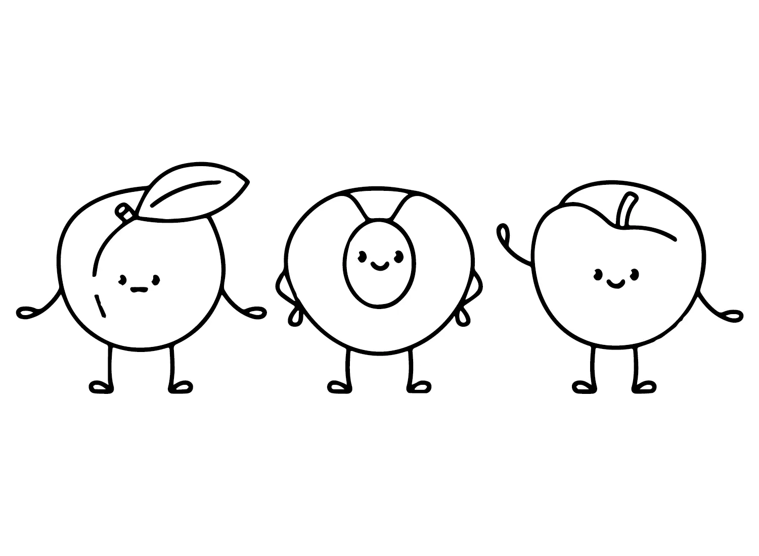 Peaches Coloring Pages 26
