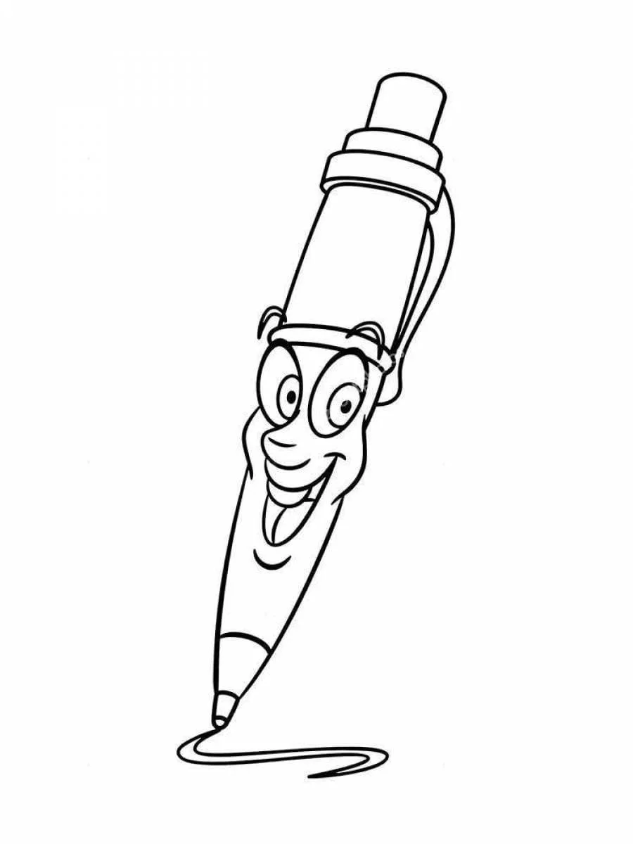 Con Boligrafos Para Colorear 44