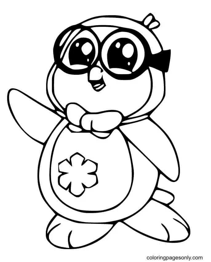 Penguin Coloring Pages 31