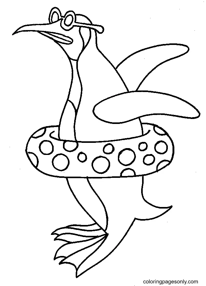 Penguin Coloring Pages 32
