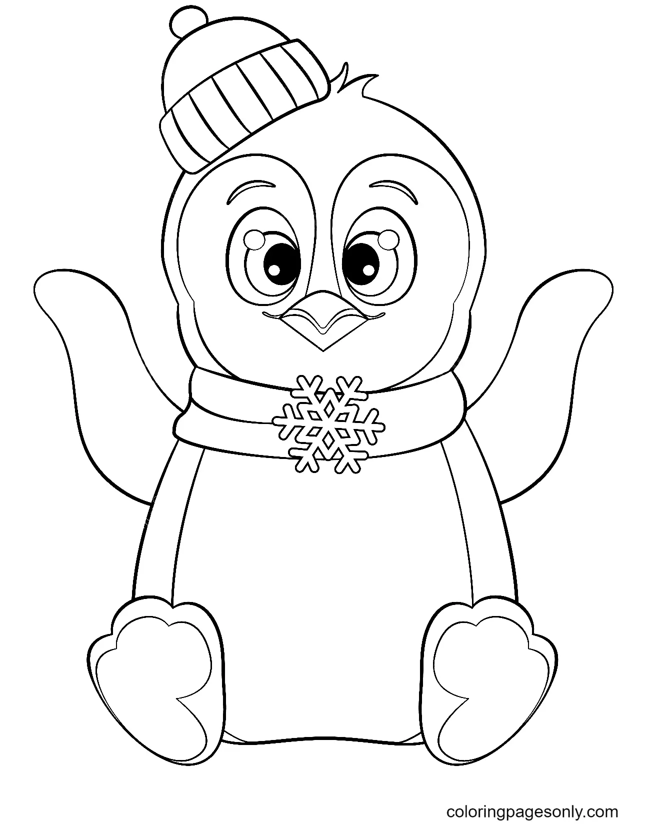 Penguin Coloring Pages 40