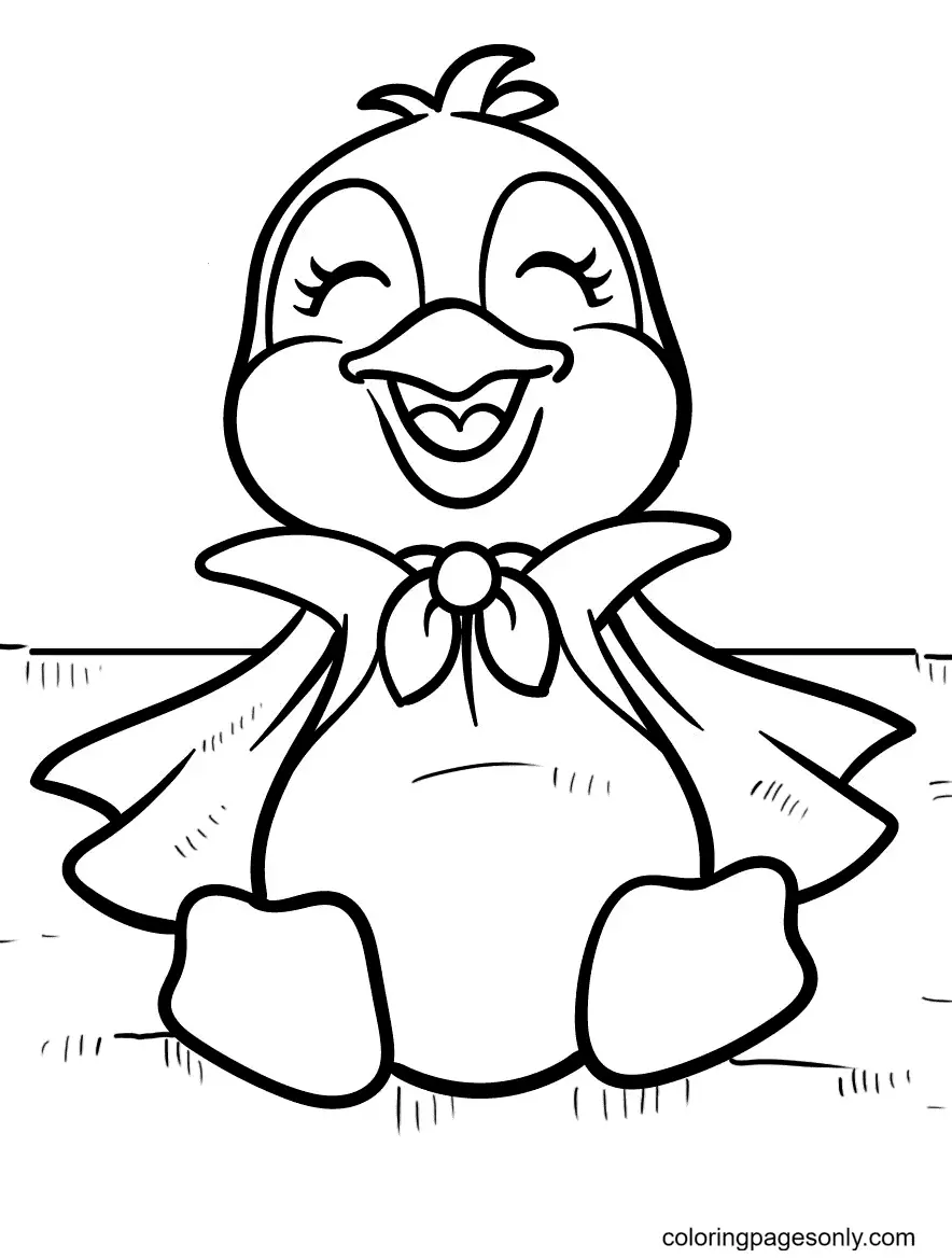 Penguin Coloring Pages 43