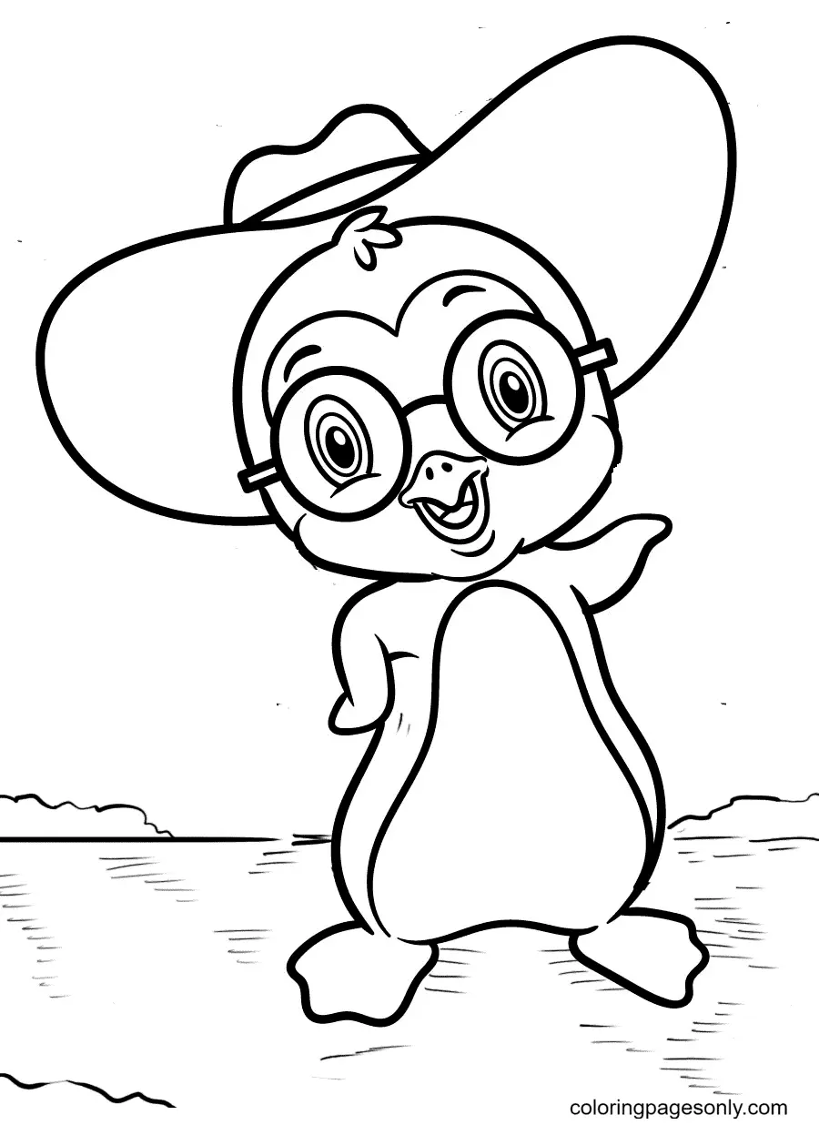Penguin Coloring Pages 48