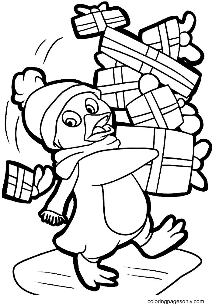 Penguin Coloring Pages 50