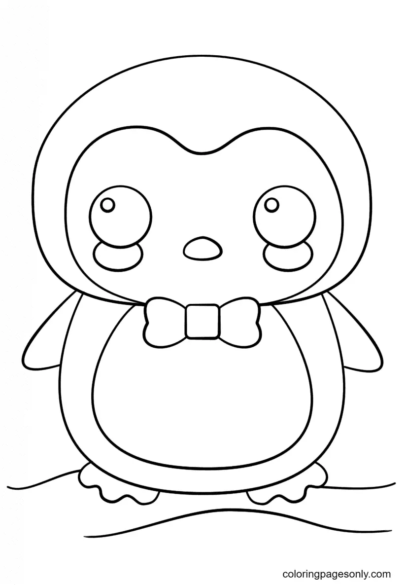 Penguin Coloring Pages 51