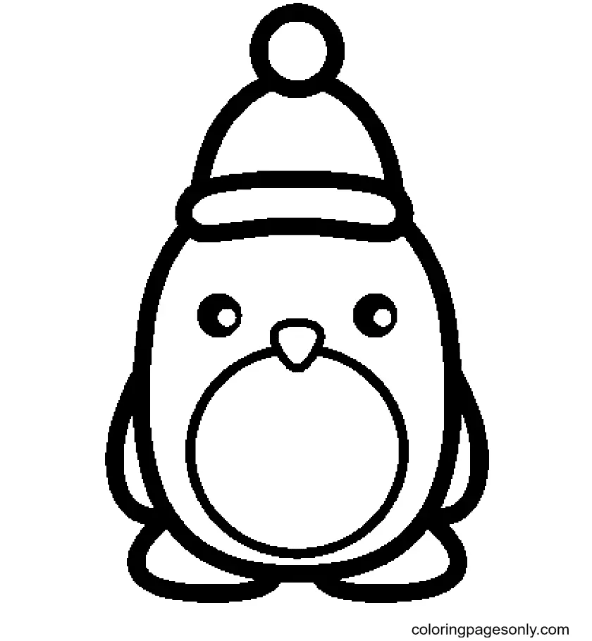 Penguin Coloring Pages 54