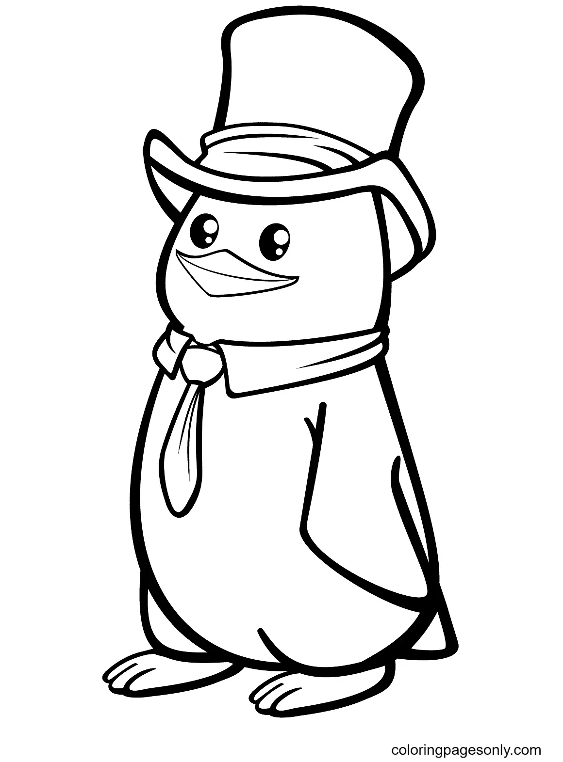 Penguin Coloring Pages 56