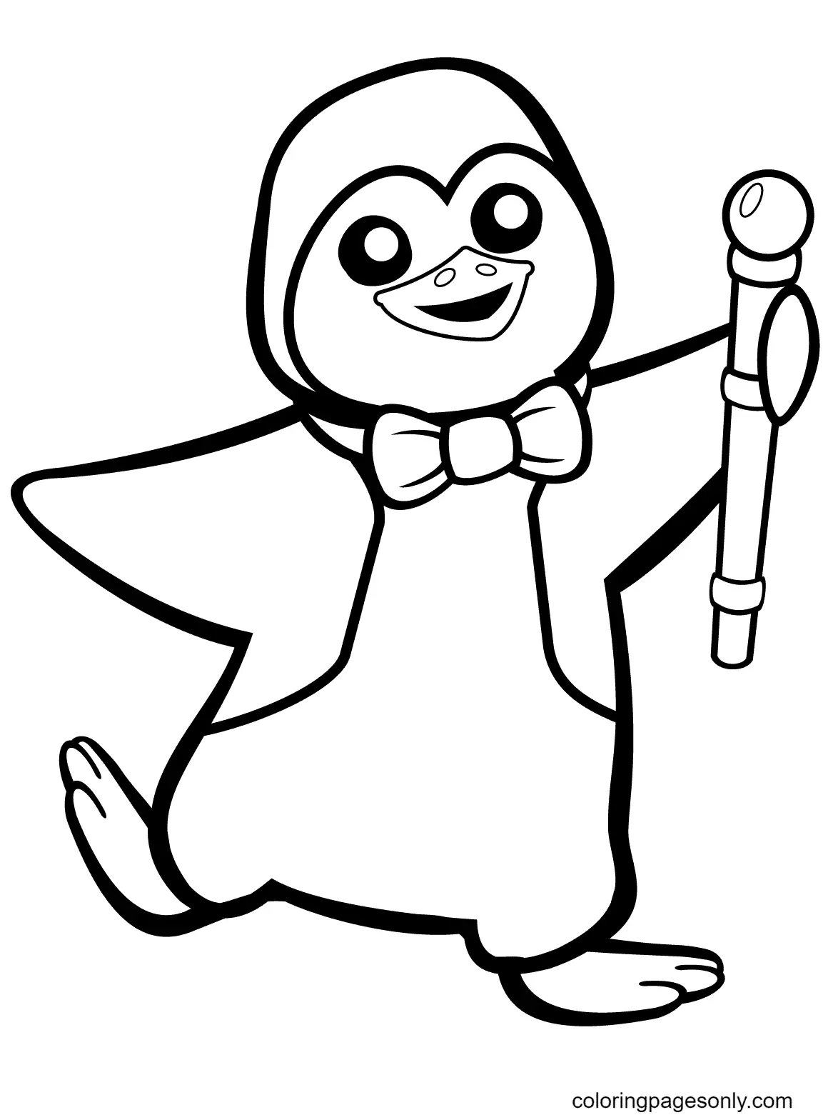 Penguin Coloring Pages 57