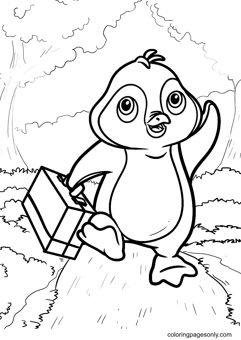 Penguin Coloring Pages 58