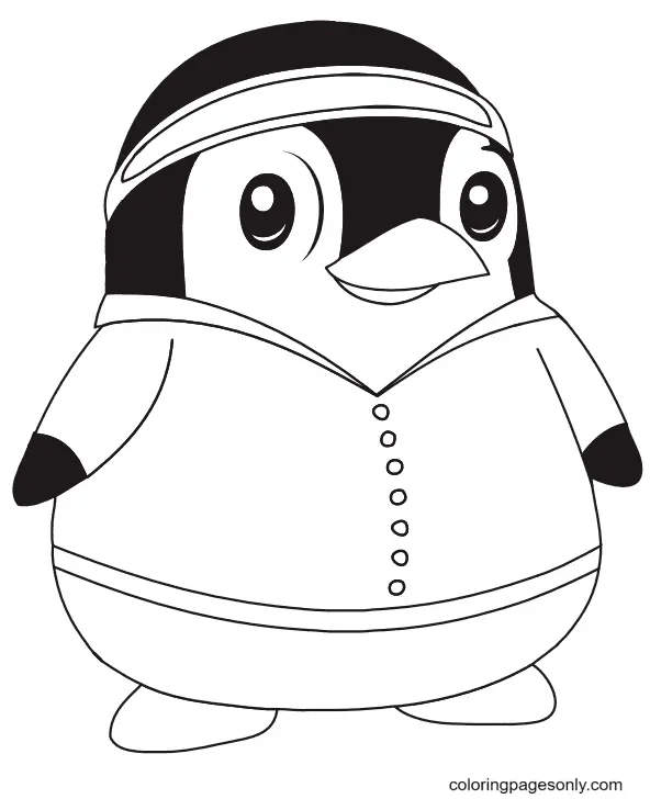 Penguin Coloring Pages 60
