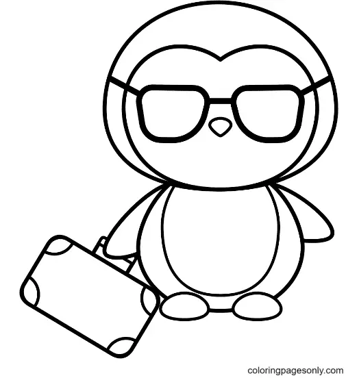 Penguin Coloring Pages 62