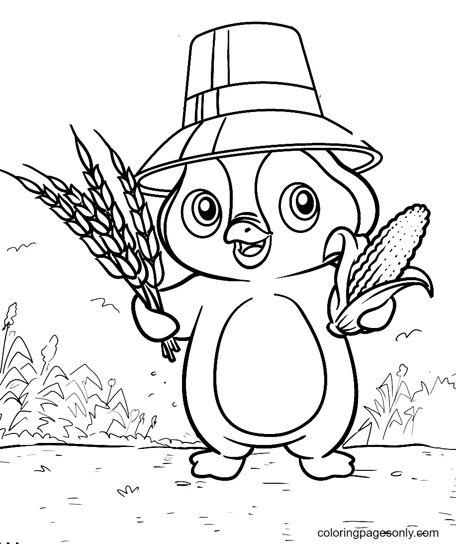 Penguin Coloring Pages 65
