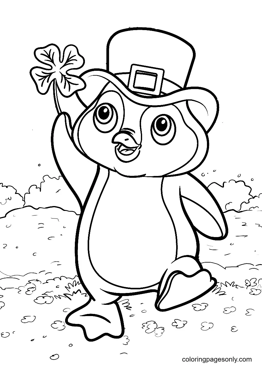 Penguin Coloring Pages 66