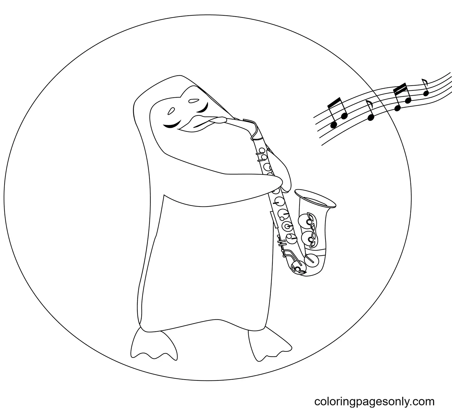 Pinguin Ausmalbilder
