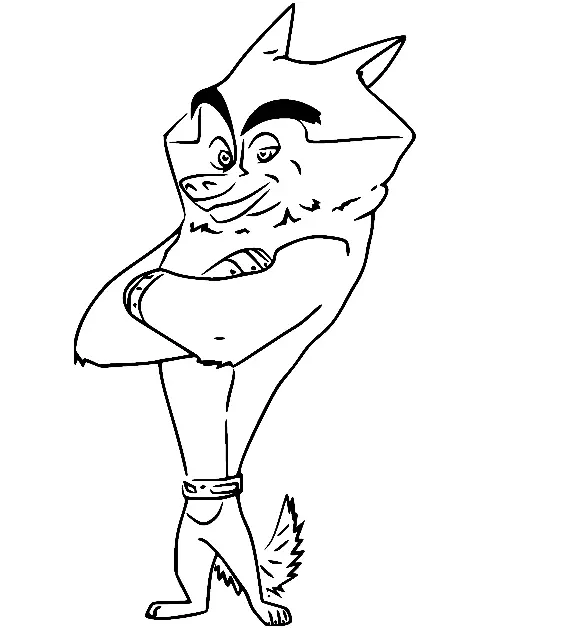 Penguins of Madagascar Coloring Pages 23