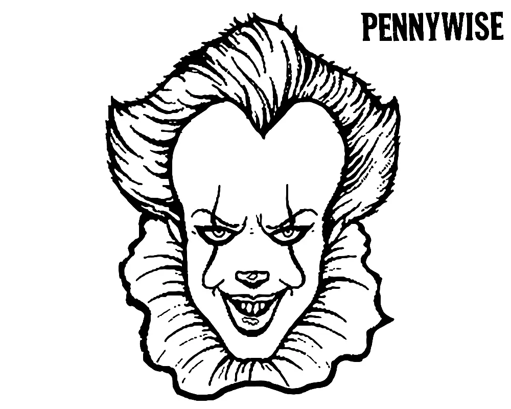 Pennywise Coloring Pages 26