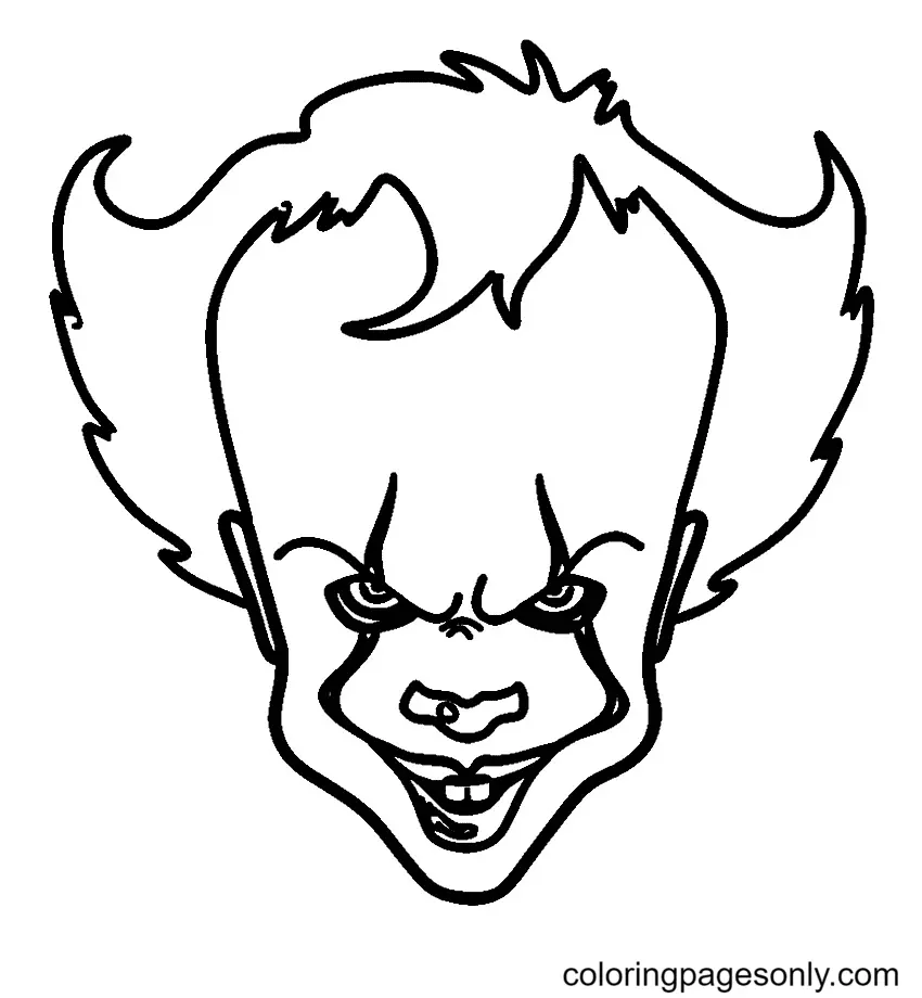 Pennywise Coloring Pages 28