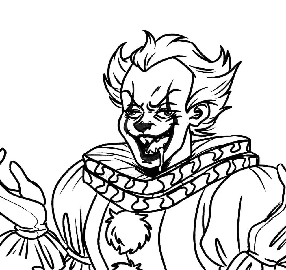 Pennywise Coloring Pages 30