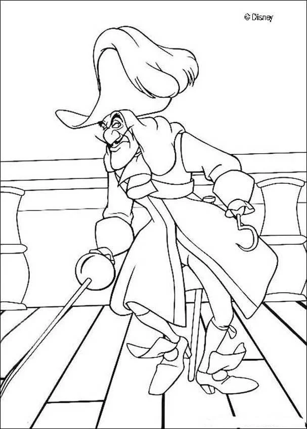 Peter Pan Para Colorear 16