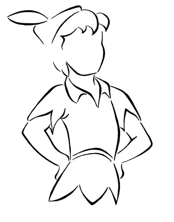 Peter Pan Para Colorear 47
