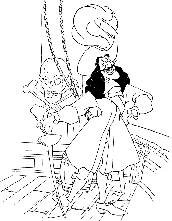 Peter Pan Para Colorear 53